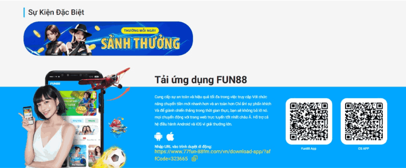 ứng dụng Fun88